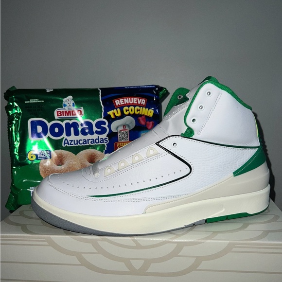 Jordan 2 lucky green 10.5